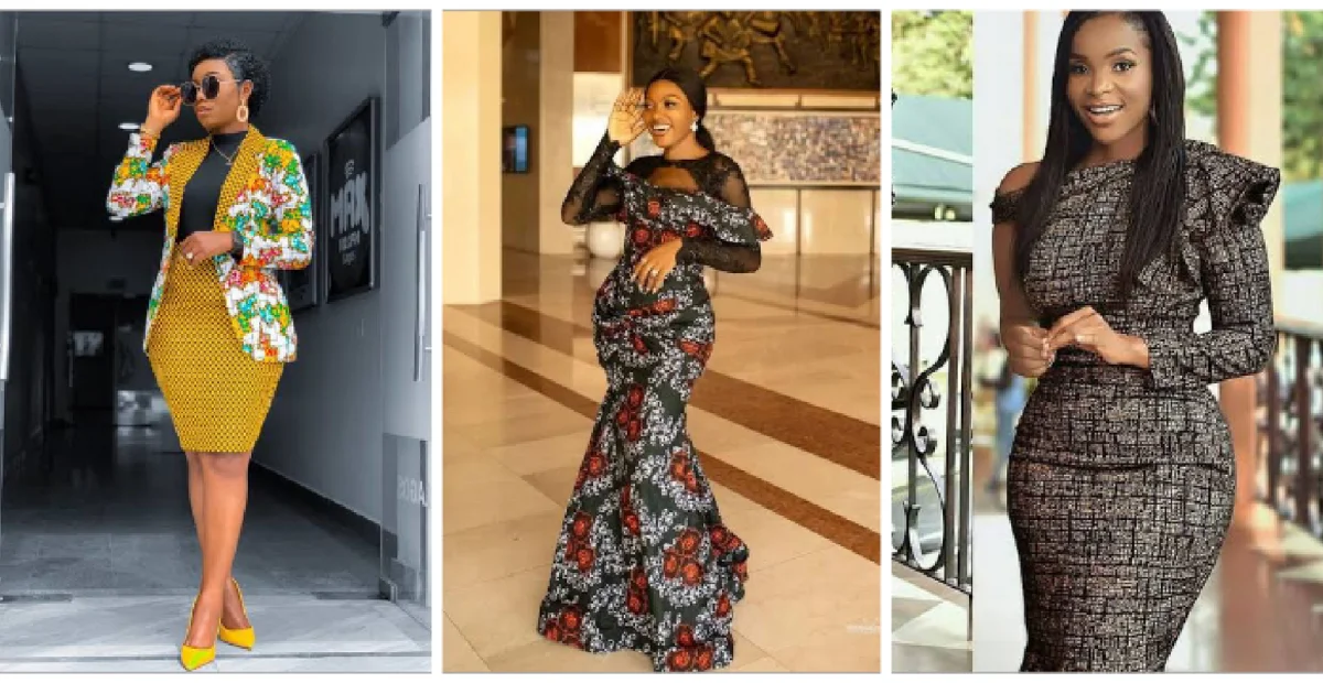 Women Showcasing Diverse Ankara Outfits.