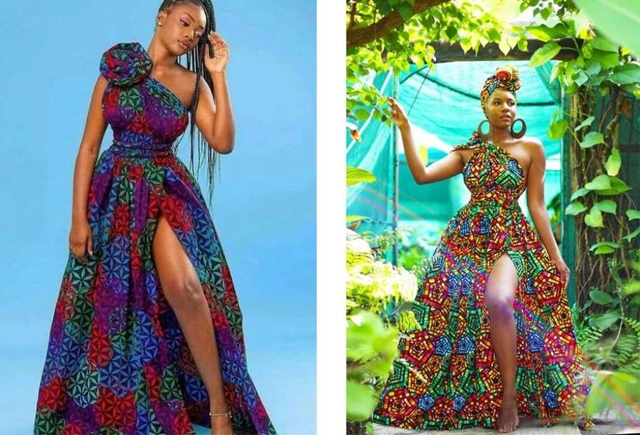 Trendy gowns in print