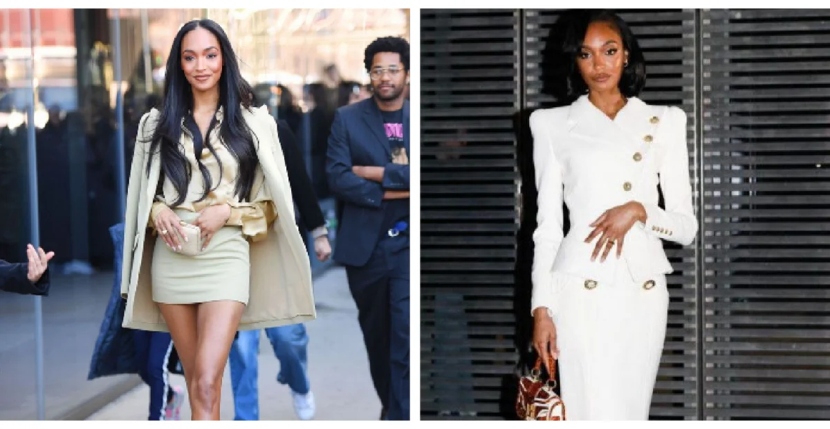 Jourdan Dunn dressed in stylish Outfits 