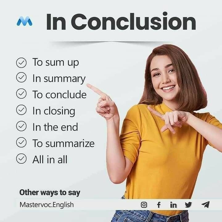 Conclusion for Academics